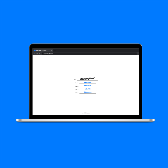 web-on-macbook